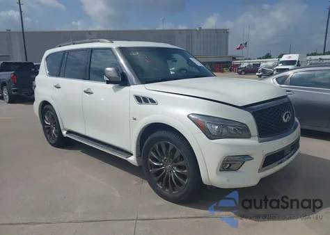 2017 Infiniti Qx80 Limited/Signature Edition из США, поврежденный, VIN JN8AZ2NE1H9150012